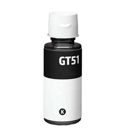 Premium Quality Black Pigment Ink compatible with HP GT51Bk
