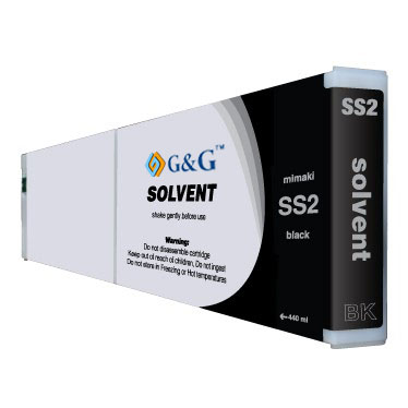 Premium Quality Black Solvent Ink compatible with Mimaki SS2 BK-440