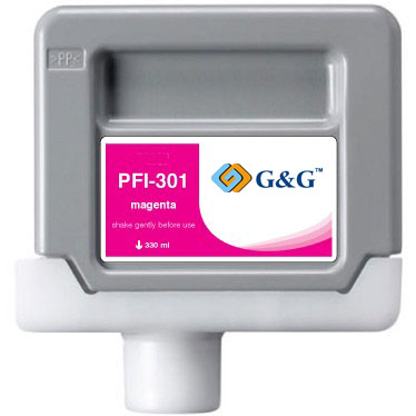 Premium Quality Magenta Inkjet Cartridge compatible with the Canon PFi301M