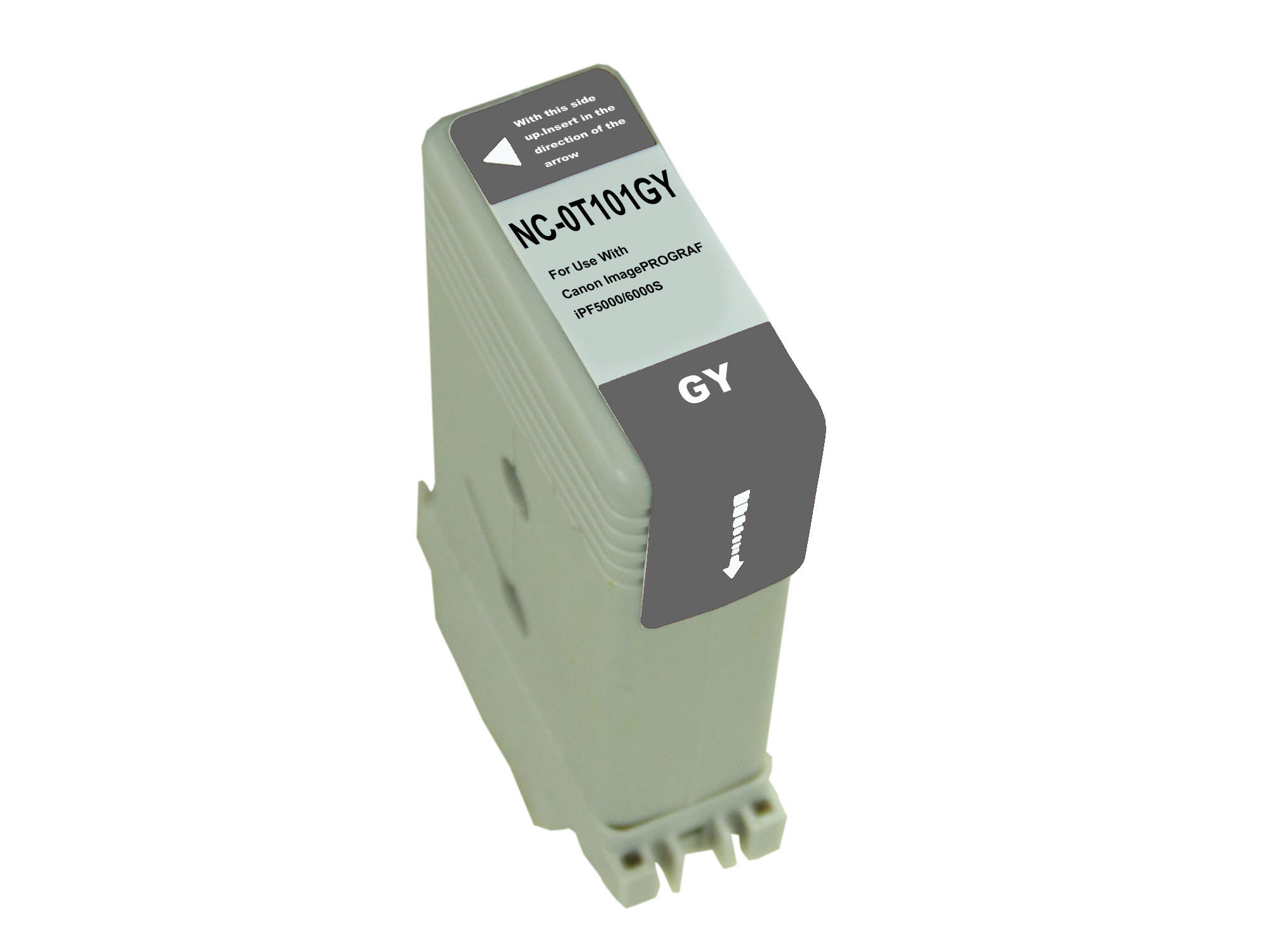 Premium Quality Photo Gray Pigment Inkjet Cartridge compatible with the Canon PFI101PGY