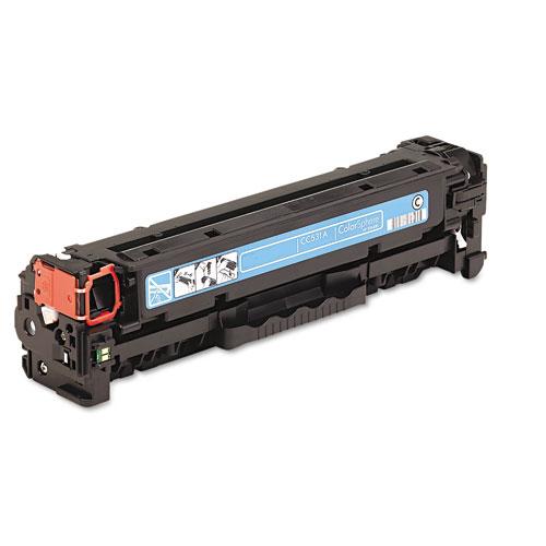 Premium Quality Cyan Toner Cartridge compatible with the HP (HP 304A. Canon 118) CC531A. 2661B001AA
