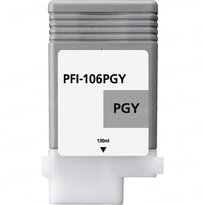 Premium Quality Photo Gray Inkjet Cartridge compatible with the imagePROGRAF iPF6300 (PFI-106PGY) 6631B001AA