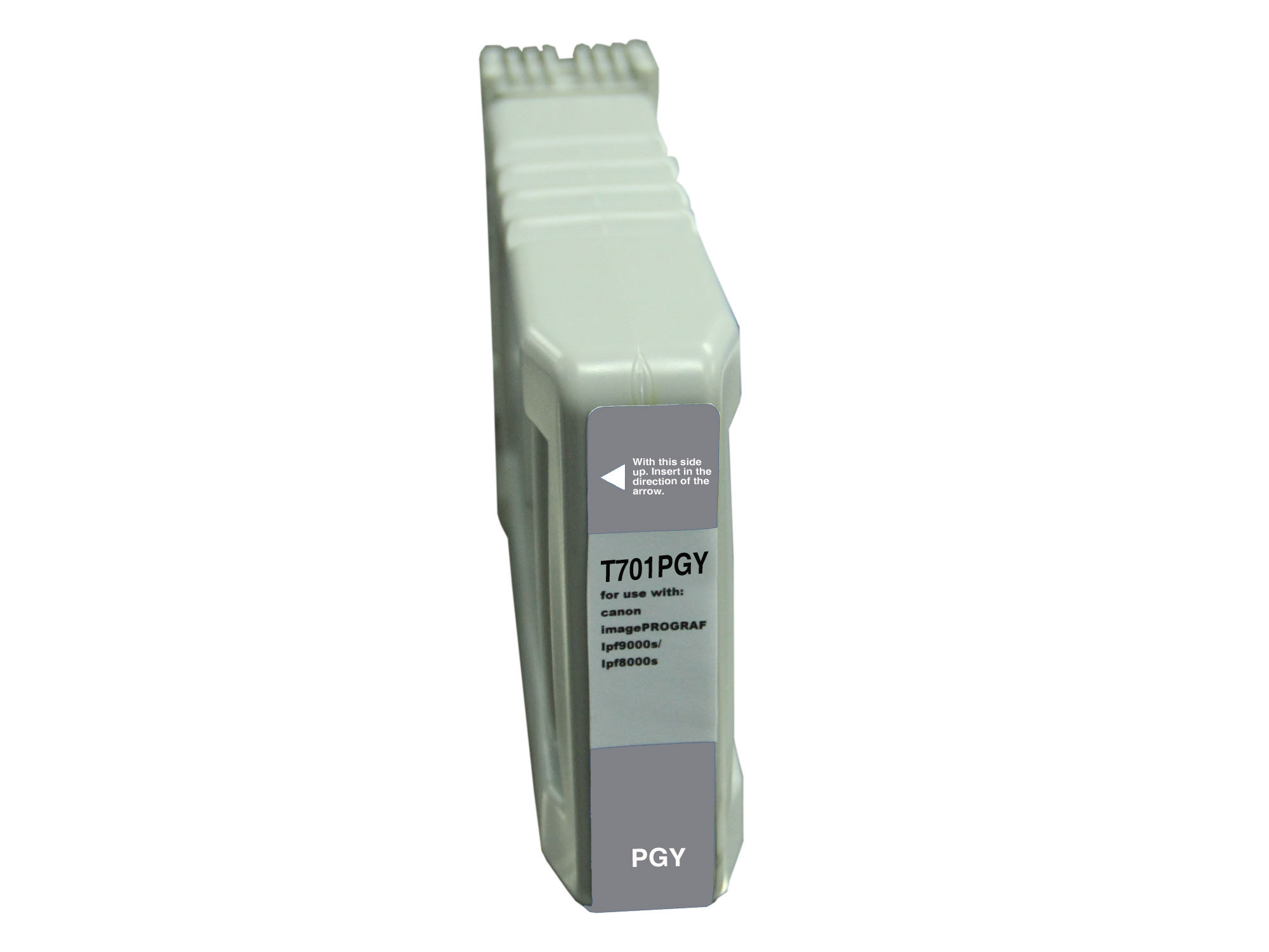 Premium Quality Photo Gray Inkjet Cartridge compatible with the Canon PFI701PGY