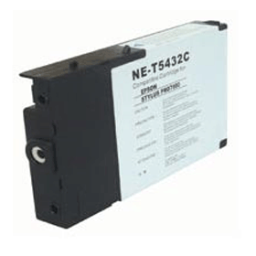 Premium Quality Cyan Inkjet Cartridge compatible with the Epson T543200
