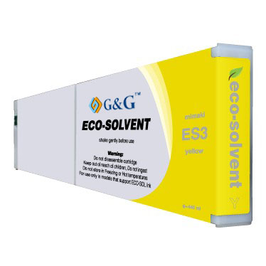 Premium Quality Cyan Eco Solvent Ink compatible with Mimaki ES3 YE-440