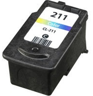 Premium Quality Color Ink Cartridge compatible with Canon 2976B001 (CL-211)