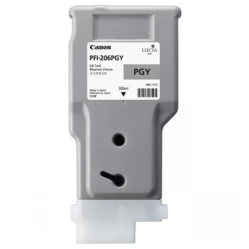 Premium Quality Photo Gray Ink Cartridge compatible with the Canon (PFI-206P.GY) 6631B001