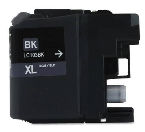 Premium Quality Black Inkjet Cartridge compatible with Brother LC-101Bk