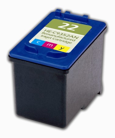 Premium Quality Color Inkjet Cartridge compatible with the HP (HP 22) C9352AN