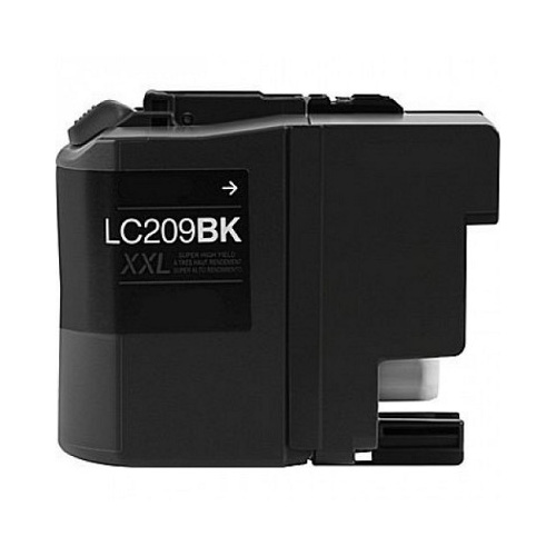 Premium Quality Black Ink Cartridge compatible with Brother LC-209