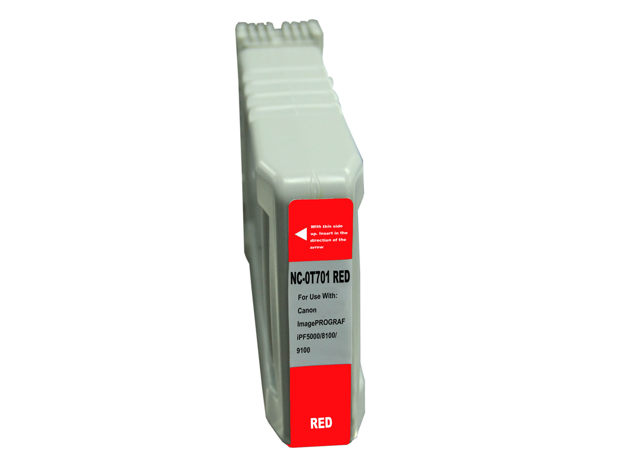 Premium Quality Red Inkjet Cartridge compatible with the Canon PFI701R