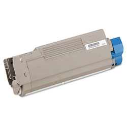 Premium Quality High Capacity Magenta Toner compatible with the Okidata (Type C8) 43324402