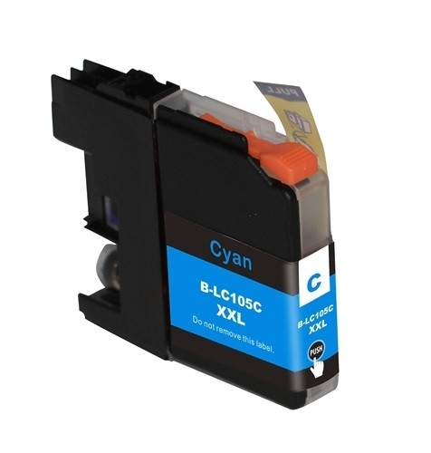 Premium Quality Cyan Inkjet Cartridge compatible with Brother LC-101C