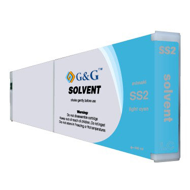 Premium Quality Light Cyan Solvent Ink compatible with Mimaki SS2 LC-440
