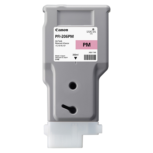 Premium Quality Photo Magenta Ink Cartridge compatible with the Canon (PFI-206PM) 5308B001