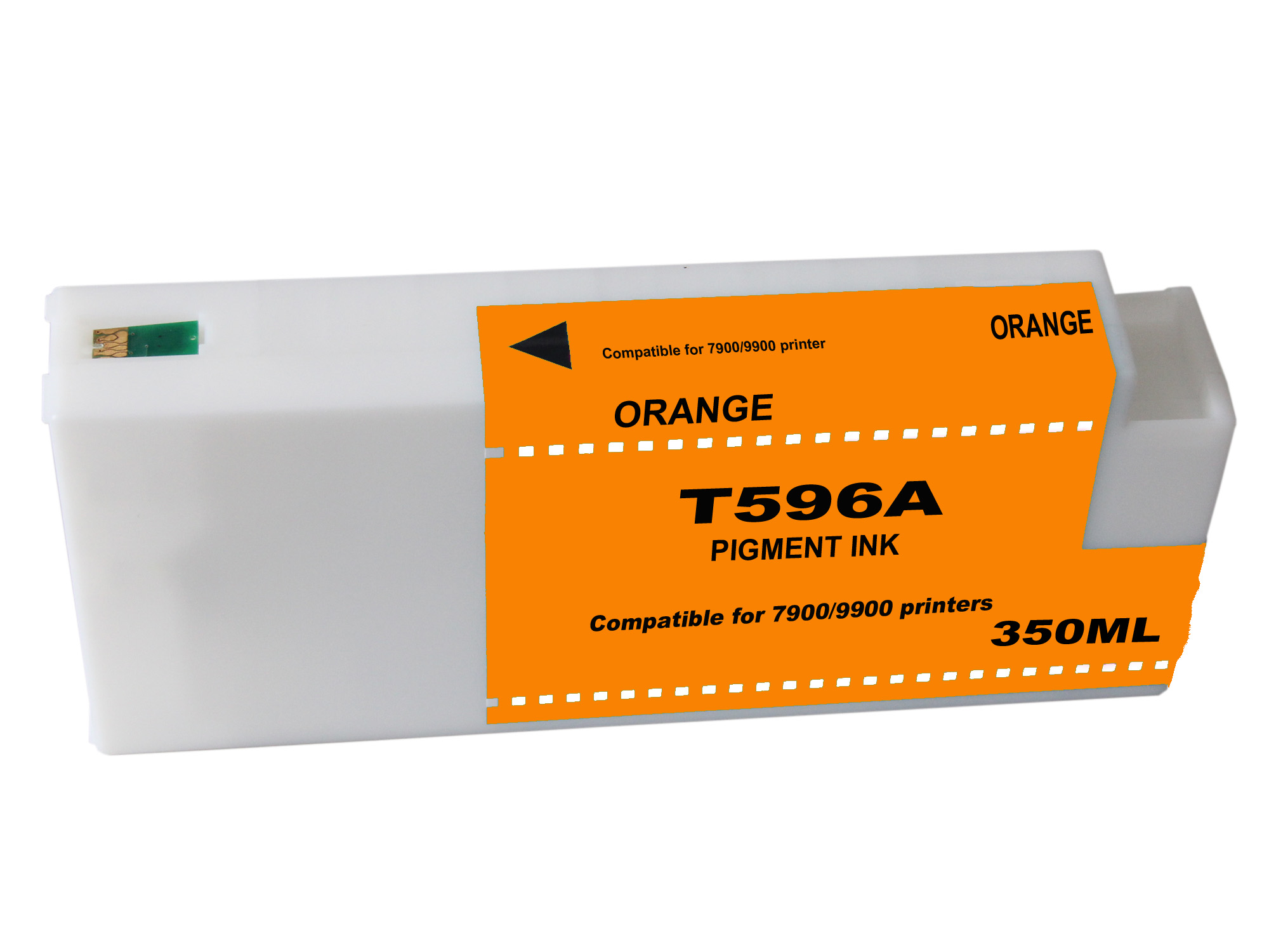 Premium Quality Orange Inkjet Cartridge compatible with the Epson T596A00