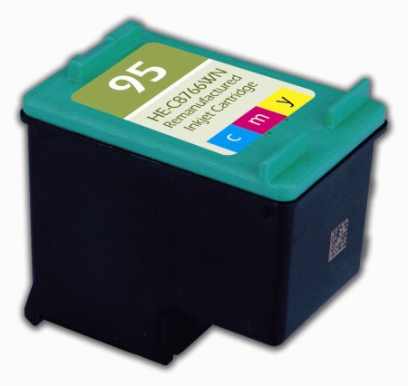 Premium Quality Tri-Color Inkjet Cartridge compatible with the HP (HP 95) C8766WN