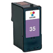 Premium Quality Tri-Color Inkjet Cartridge compatible with the Lexmark (Lexmark 35) 18C0035