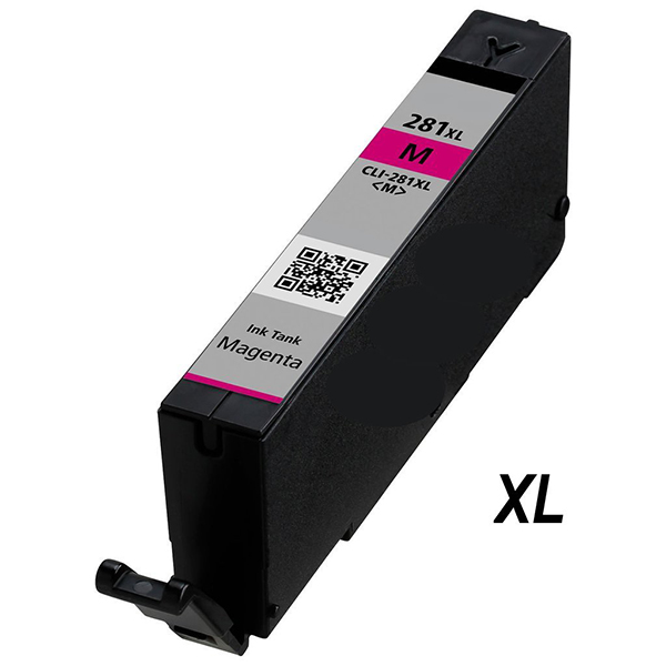 Premium Quality Magenta High Capacity Ink Tank compatible with Canon 2035C001 (CLI-281 XL)