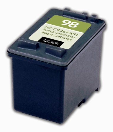 Premium Quality Black Inkjet Cartridge compatible with the HP (HP 98) C9364WN