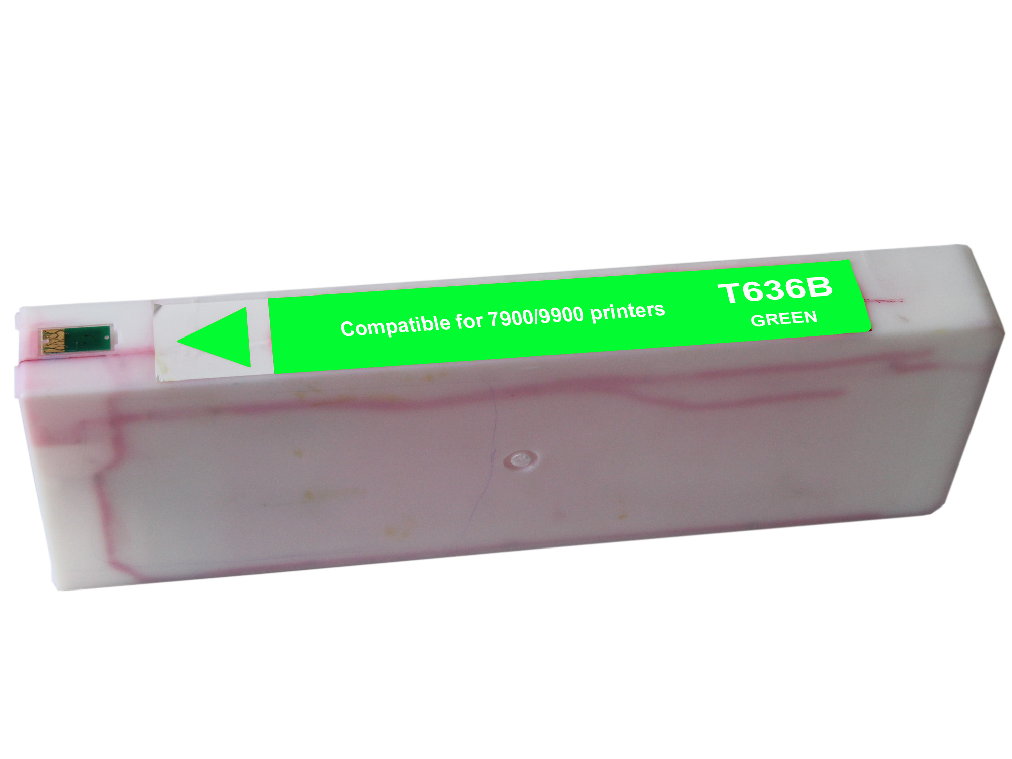Premium Quality Green Inkjet Cartridge compatible with the Epson T636B00