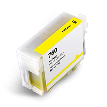 Premium Quality Yellow Ink Cartridge compatible with Epson T760420 (Epson 760)