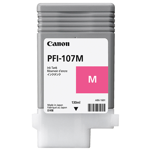 Premium Quality Magenta Ink Cartridge compatible with the Canon (PFI-107M) 6707B001