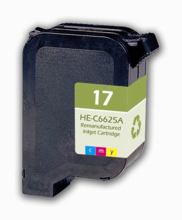 Premium Quality Tri-Color Inkjet Cartridge compatible with the HP (HP 17) C6625AN