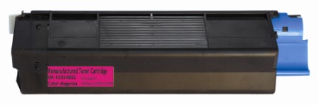 Premium Quality Magenta Toner Cartridge compatible with Okidata 43034802 (Type C6)