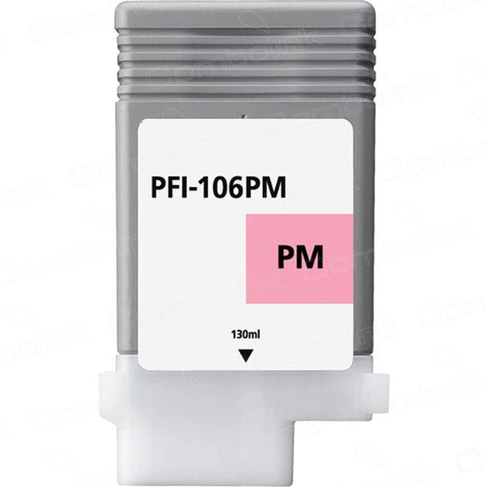 Premium Quality Photo Magenta Inkjet Cartridge compatible with the imagePROGRAF iPF6300 (PFI-106PM) 6626B001AA