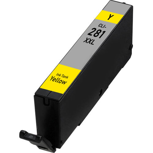 Premium Quality Yellow High Capacity Ink Tank compatible with Canon 2036C001 (CLI-281 XL)