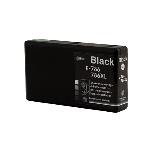 Premium Quality Black Inkjet Cartridge compatible with Epson T786XL120 (Epson 786XL)
