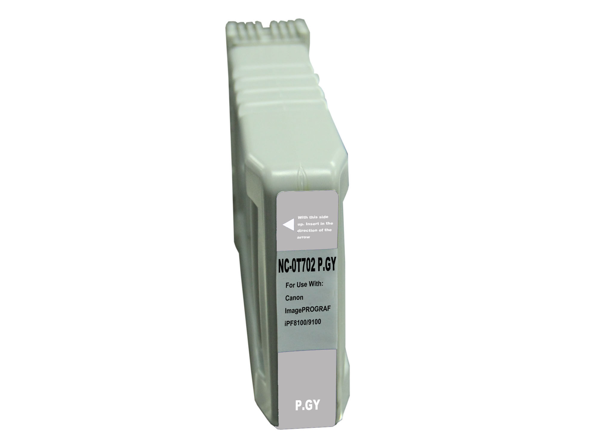 Premium Quality Photo Gray Inkjet Cartridge compatible with the Canon PFI702PGY