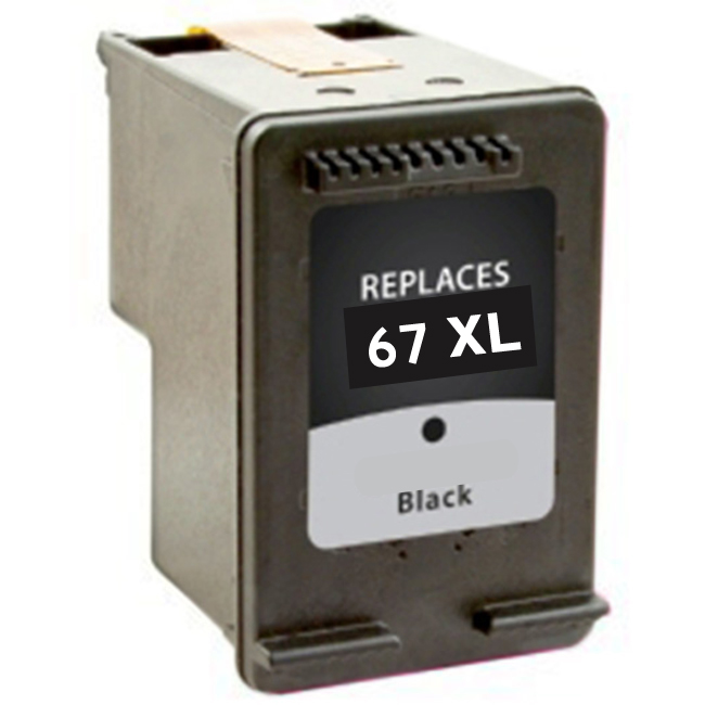 Premium 3YM57AN (HP 67XL) 3YM59AN/67xxl Bk Remanufactured High Yield HP Black Inkjet Cartridge