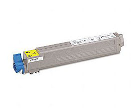 Premium Quality Yellow Toner Cartridge compatible with the Okidata 42918981