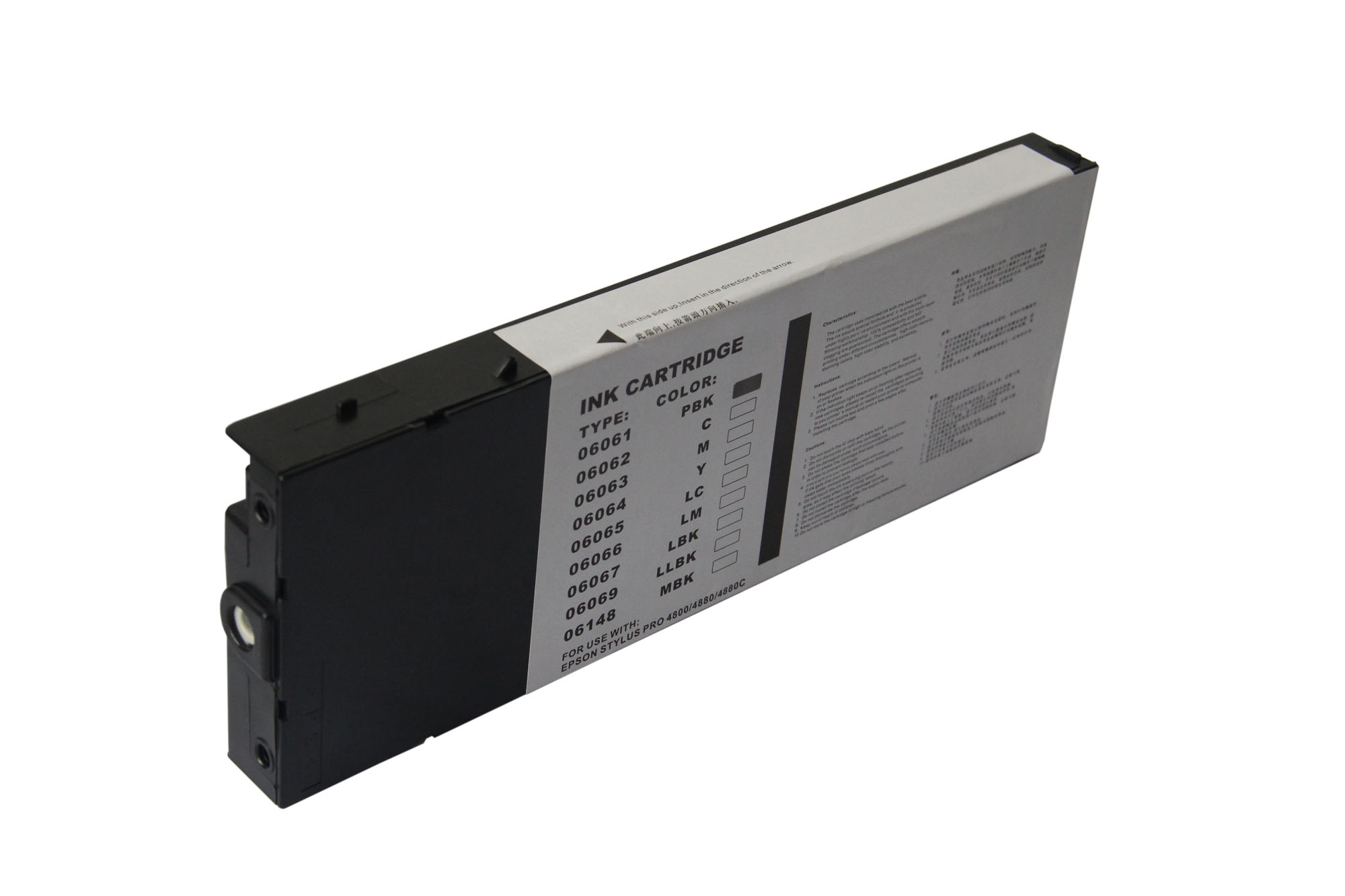 Premium Quality Photo Black Inkjet Cartridge compatible with the Epson T606100