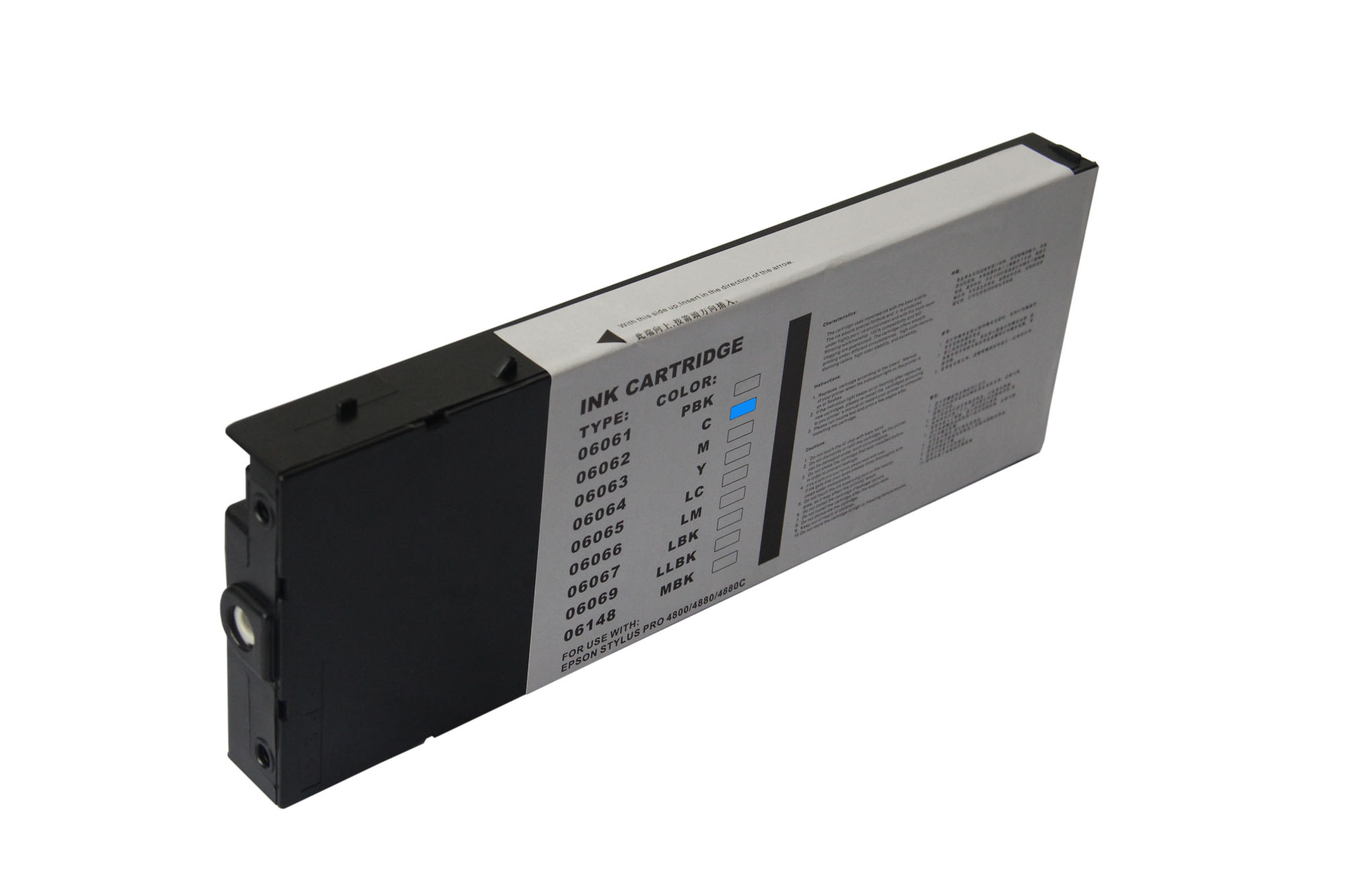 Premium Quality Cyan Inkjet Cartridge compatible with the Epson T606200