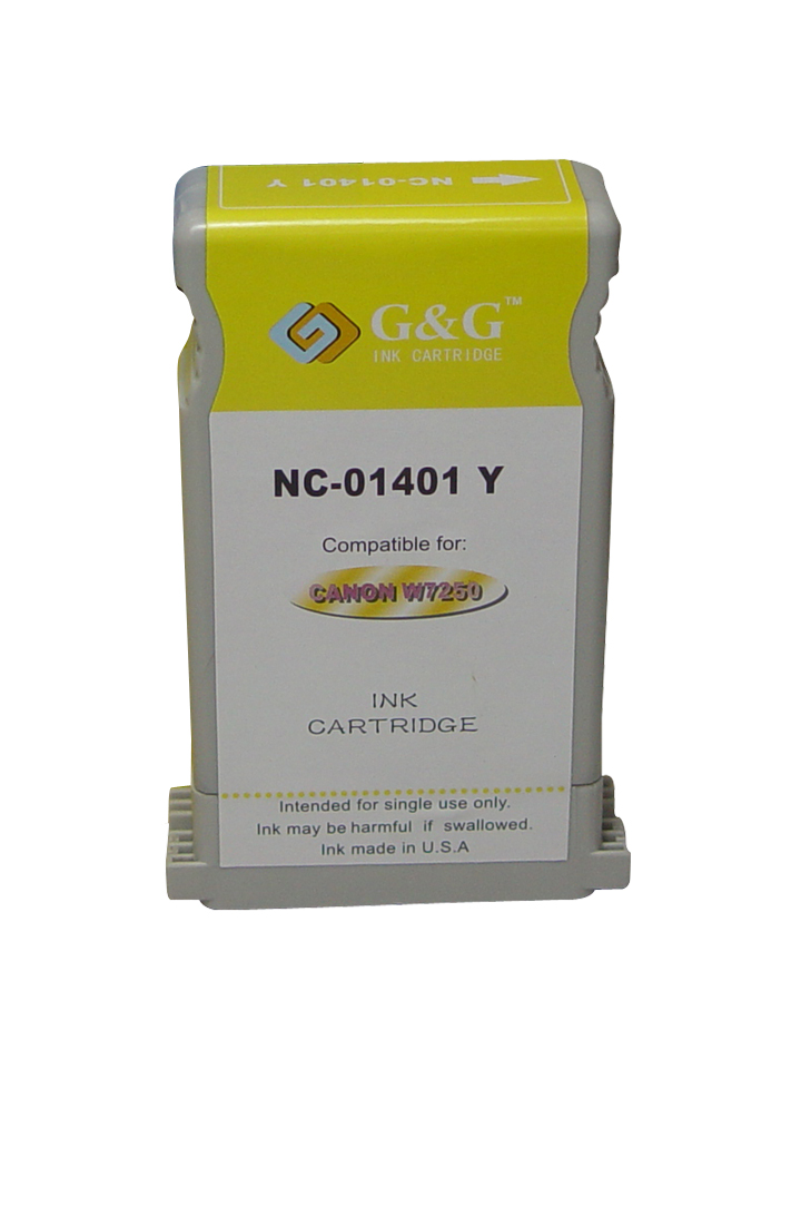 Premium Quality Yellow Inkjet Cartridge compatible with the Canon BCI1401Y