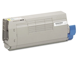 Premium Quality Yellow Toner Cartridge compatible with the NOC710Y 43866101