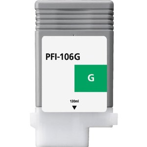 Premium Quality Green Inkjet Cartridge compatible with the imagePROGRAF iPF6300 (PFI-106Green) 6628B001AA