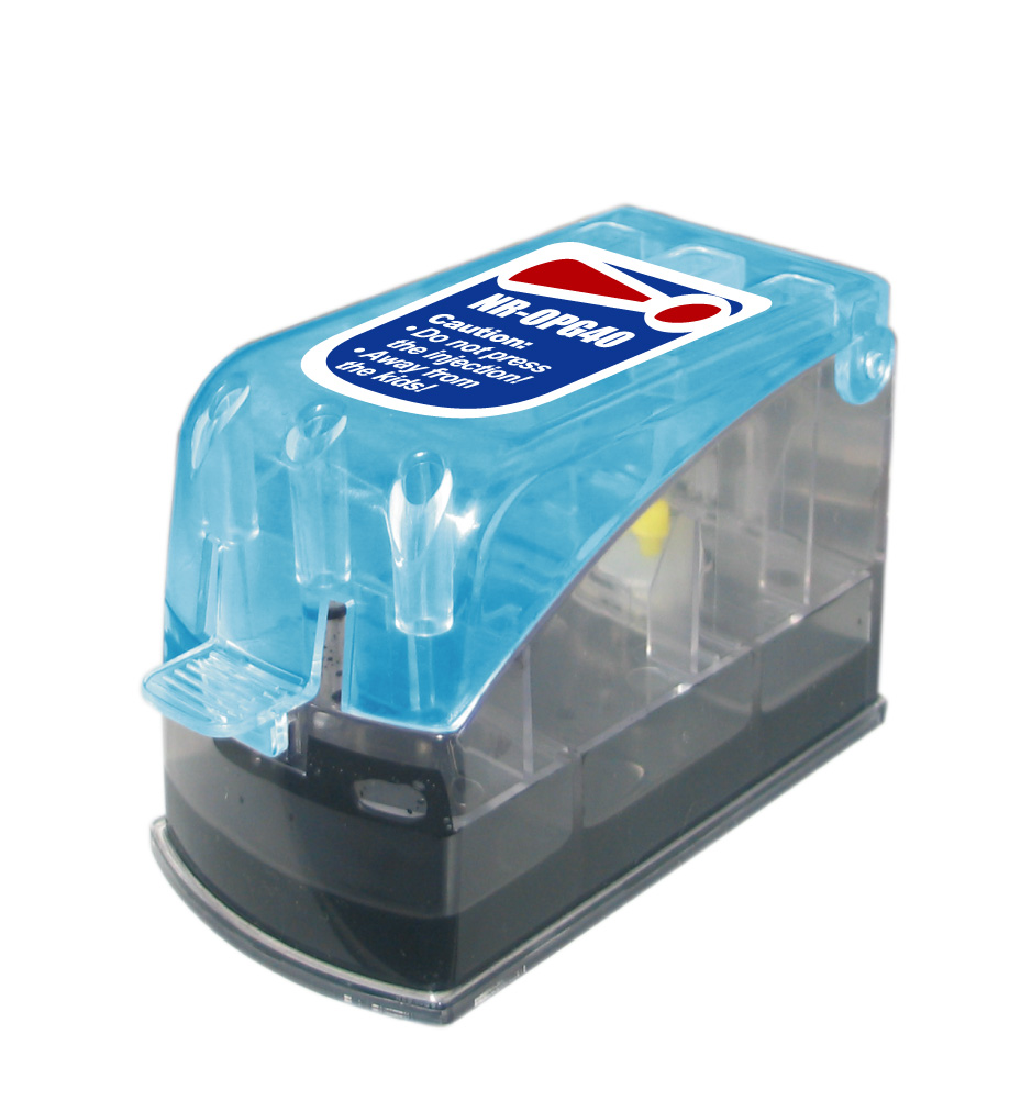 Premium Quality Black (8 refills/kit) Eco Refill System compatible with the Canon (PG-40) PG-30. PG-40. PG-50