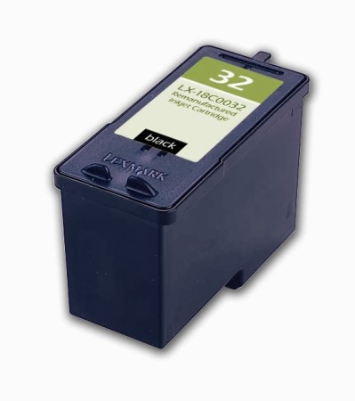 Premium Quality Black Inkjet Cartridge compatible with the Lexmark (Lexmark 32) 18C0032