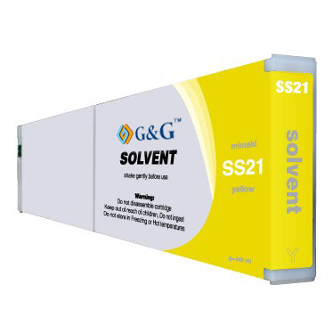 Premium Quality Yellow Mid-Solvent Ink compatible with Mimaki SS21 YE-440