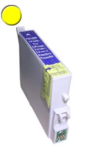 Premium Quality Yellow Inkjet Cartridge compatible with the Epson T048420