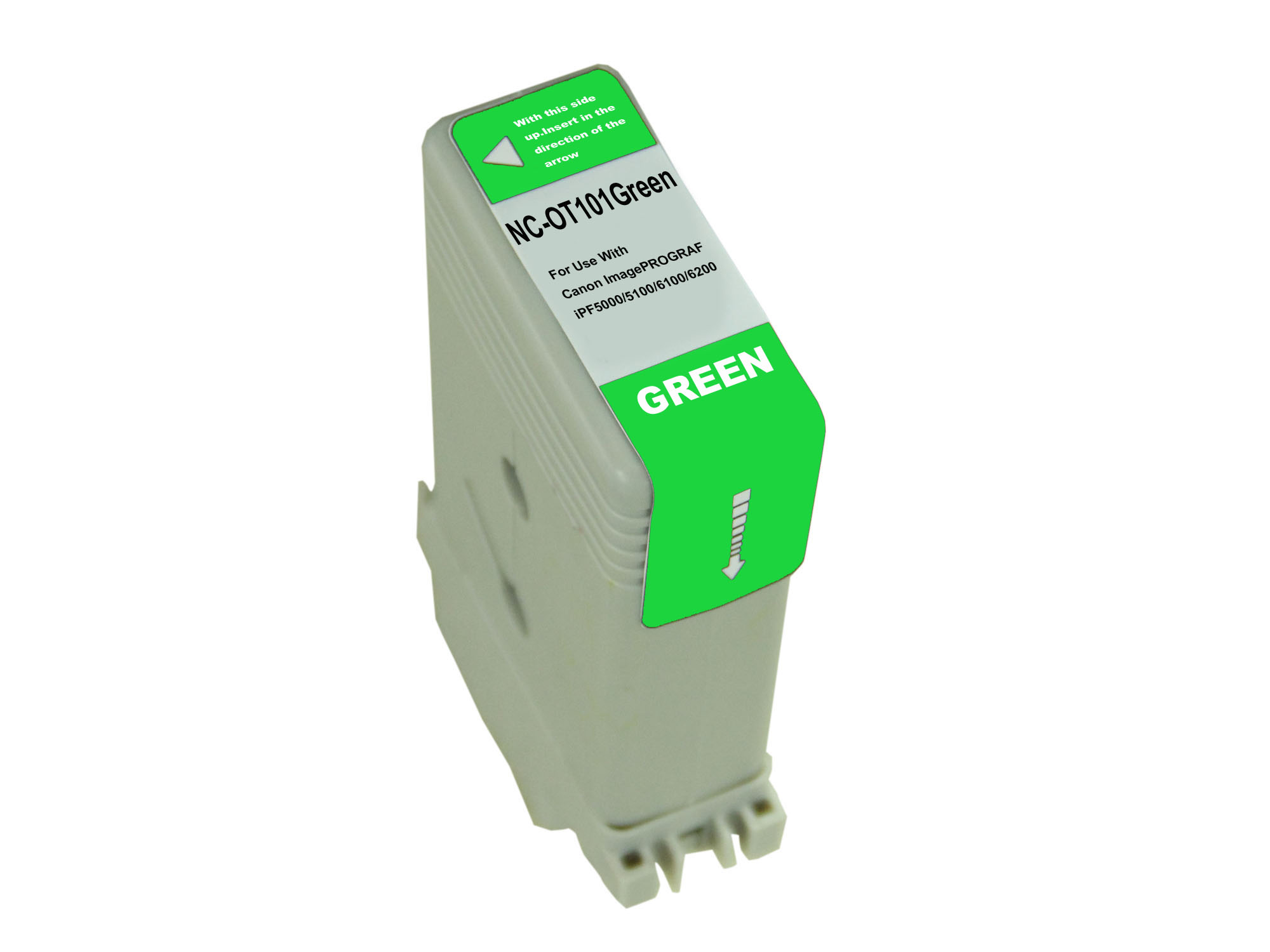 Premium Quality Green Pigment Inkjet Cartridge compatible with the Canon PFI101G