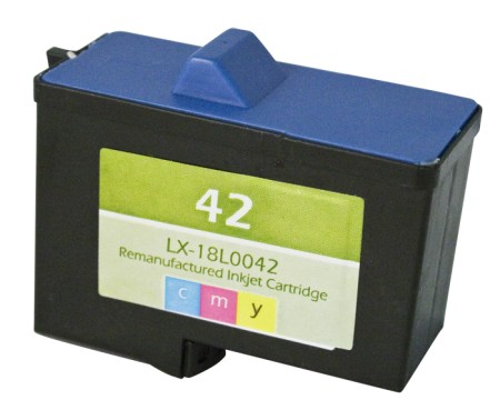 Premium Quality Color Inkjet Cartridge compatible with Lexmark 18L0042 (Lexmark 83)
