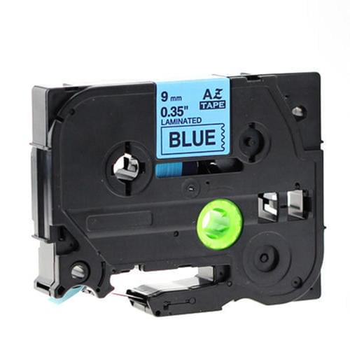 Premium Quality Black on Blue Label Tape compatible with Brother TZe-521 (TZ521)