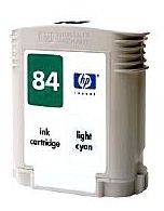 Premium Quality Light Cyan Inkjet Cartridge compatible with the HP (HP 84) C5017A