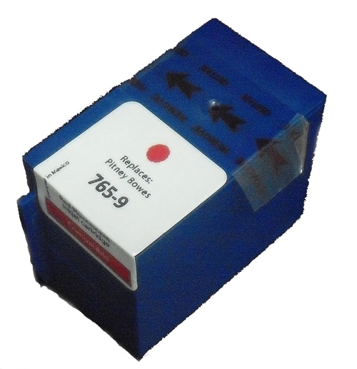Premium Quality Red Inkjet Cartridge compatible with Pitney Bowes 765-9