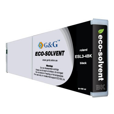 Premium Quality Black Eco Sol-Max Ink compatible with Roland ESL3-4Bk